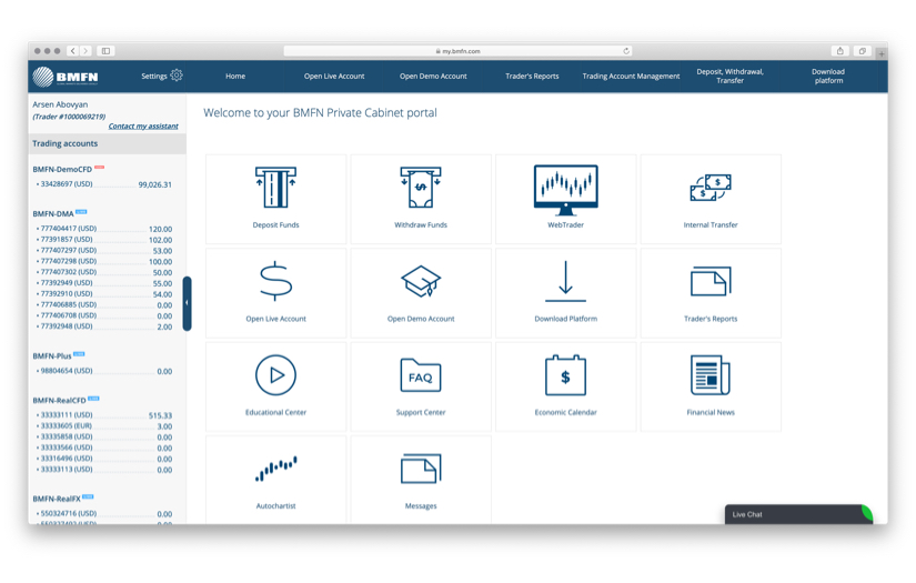 Client CRM, Boston Merchant Financial screenshot 1